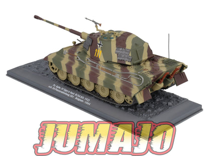 TK7 Tank Altaya IXO 1/43 WW2 : Pz. Kpfw. Tiger SS-Panzerabteilung 501 Belgium 1944