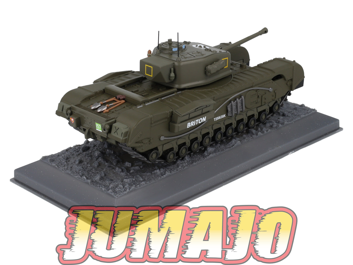 TK8 Tank Altaya IXO 1/43 WW2 : Infantry Tank Mk. IV Churchill France 1944 July