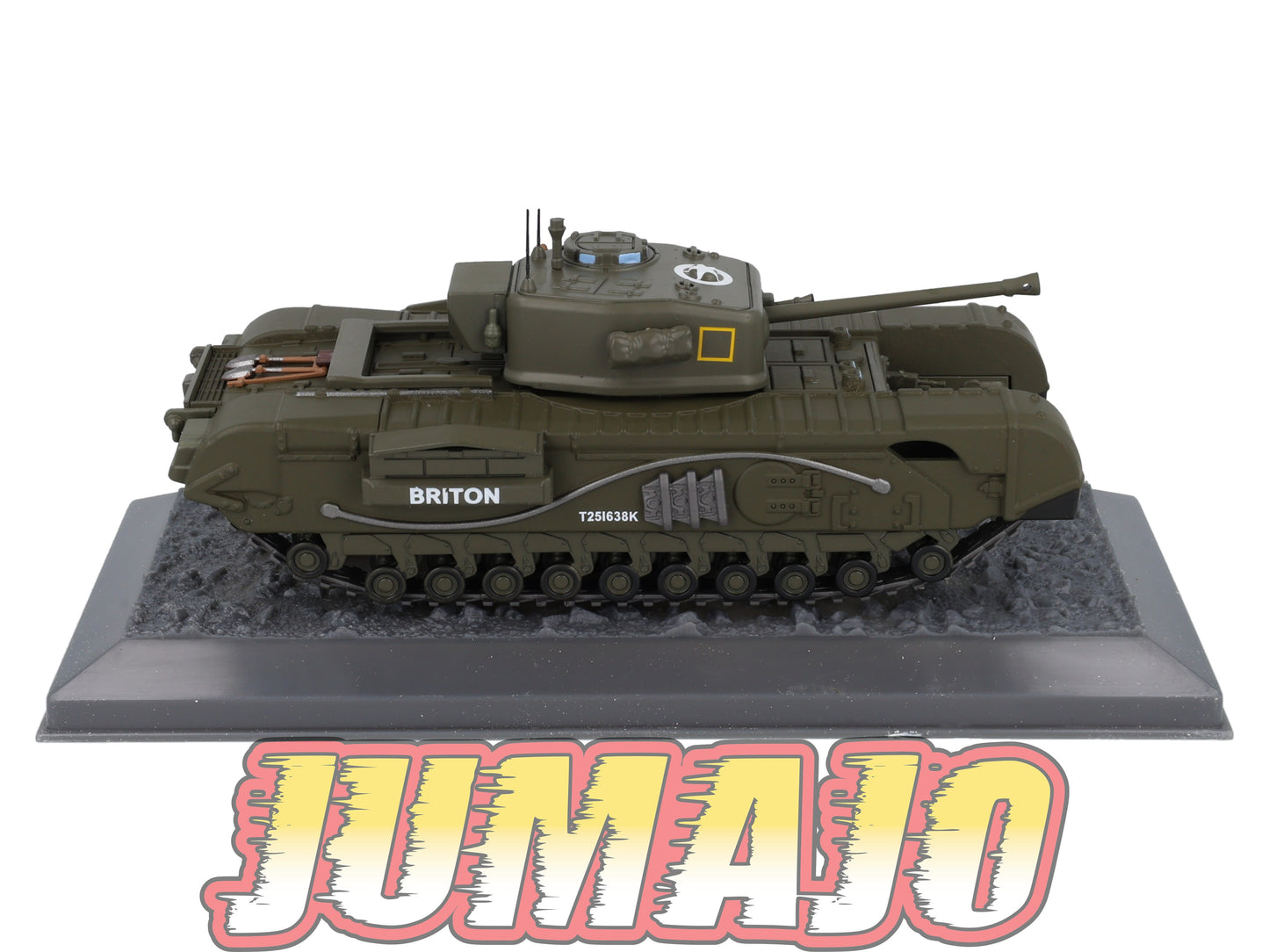 TK8 Tank Altaya IXO 1/43 WW2 : Infantry Tank Mk. IV Churchill France 1944 July