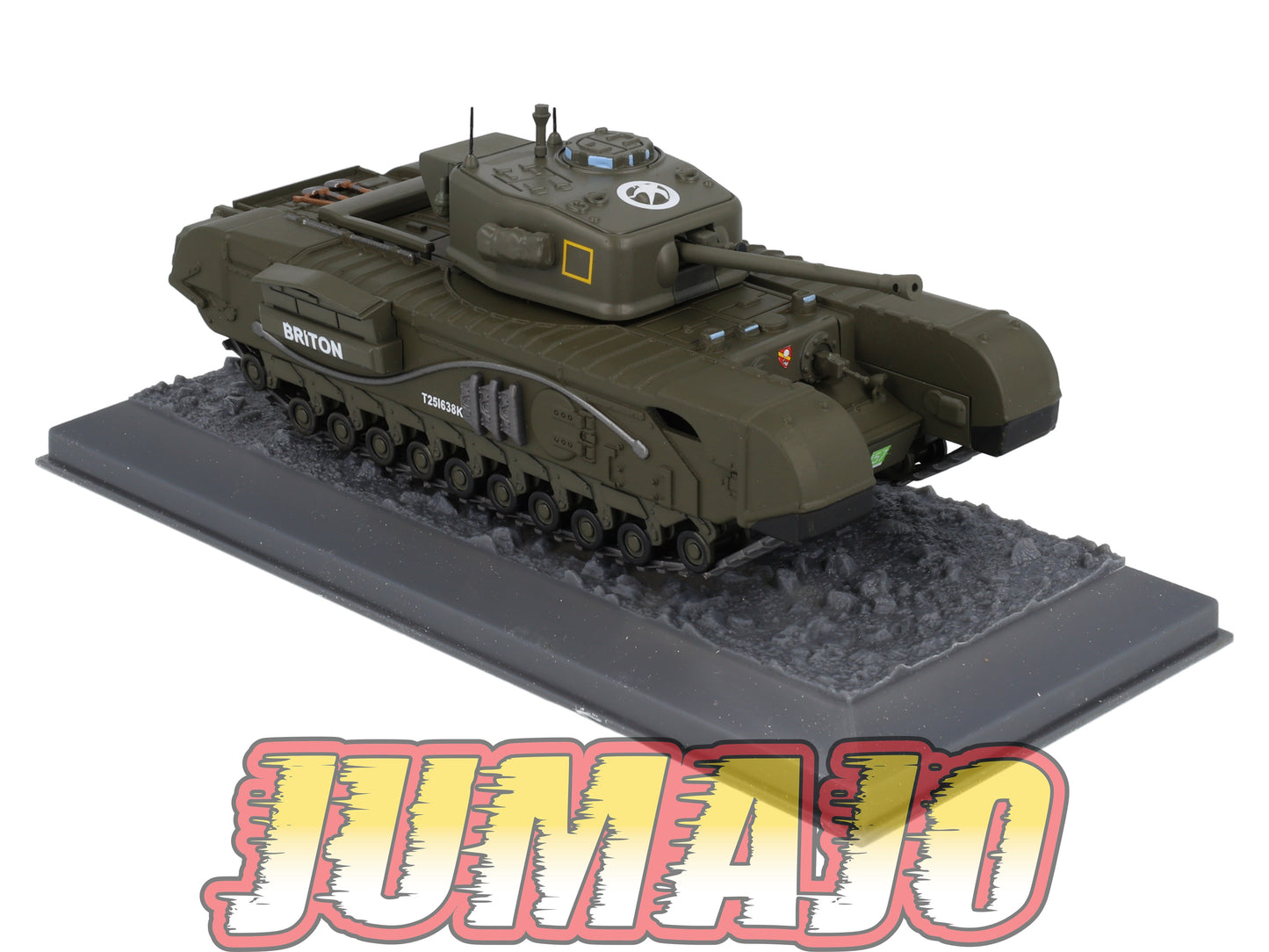 TK8 Tank Altaya IXO 1/43 WW2 : Infantry Tank Mk. IV Churchill France 1944 July