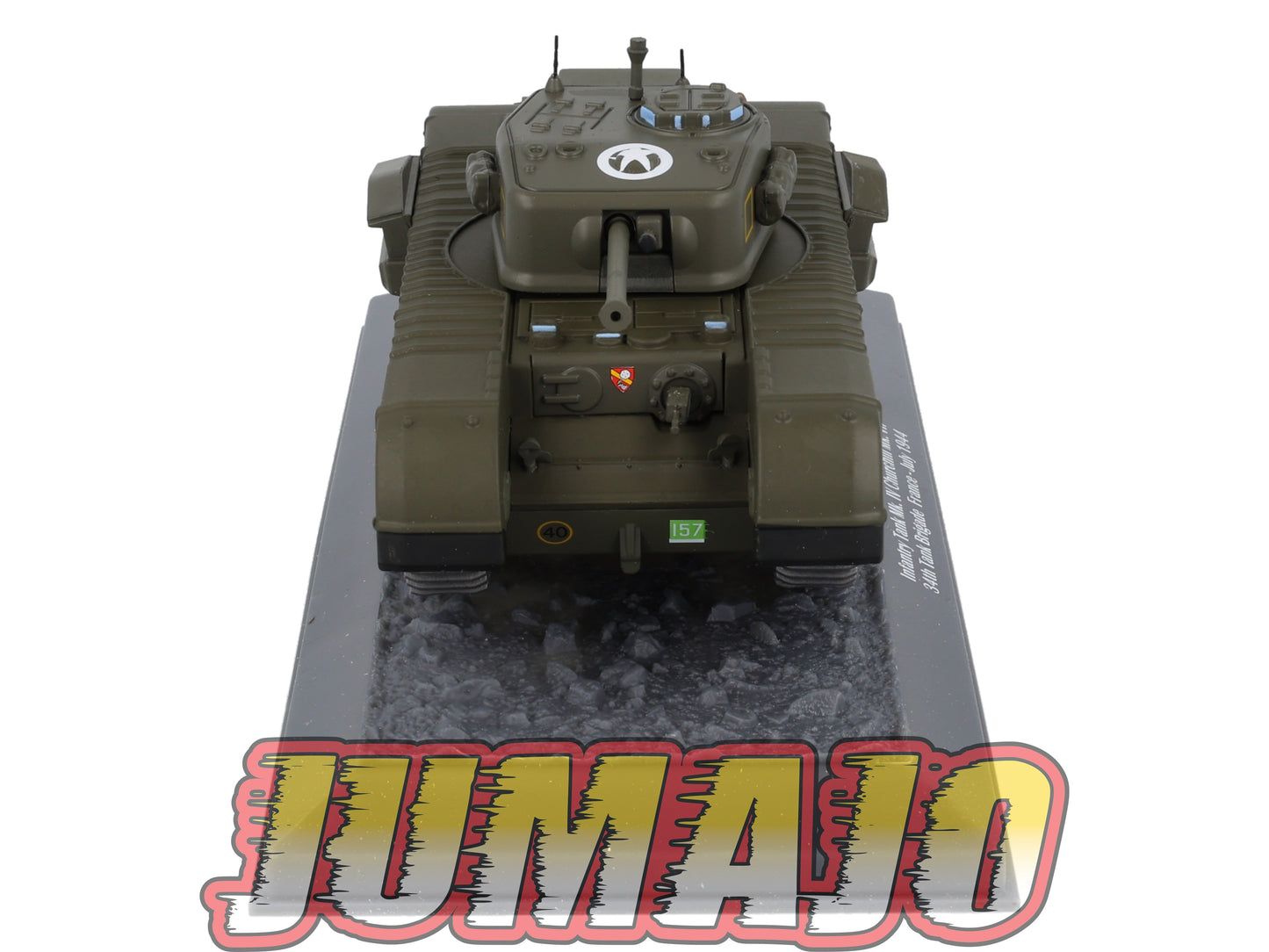 TK8 Tank Altaya IXO 1/43 WW2 : Infantry Tank Mk. IV Churchill France 1944 July