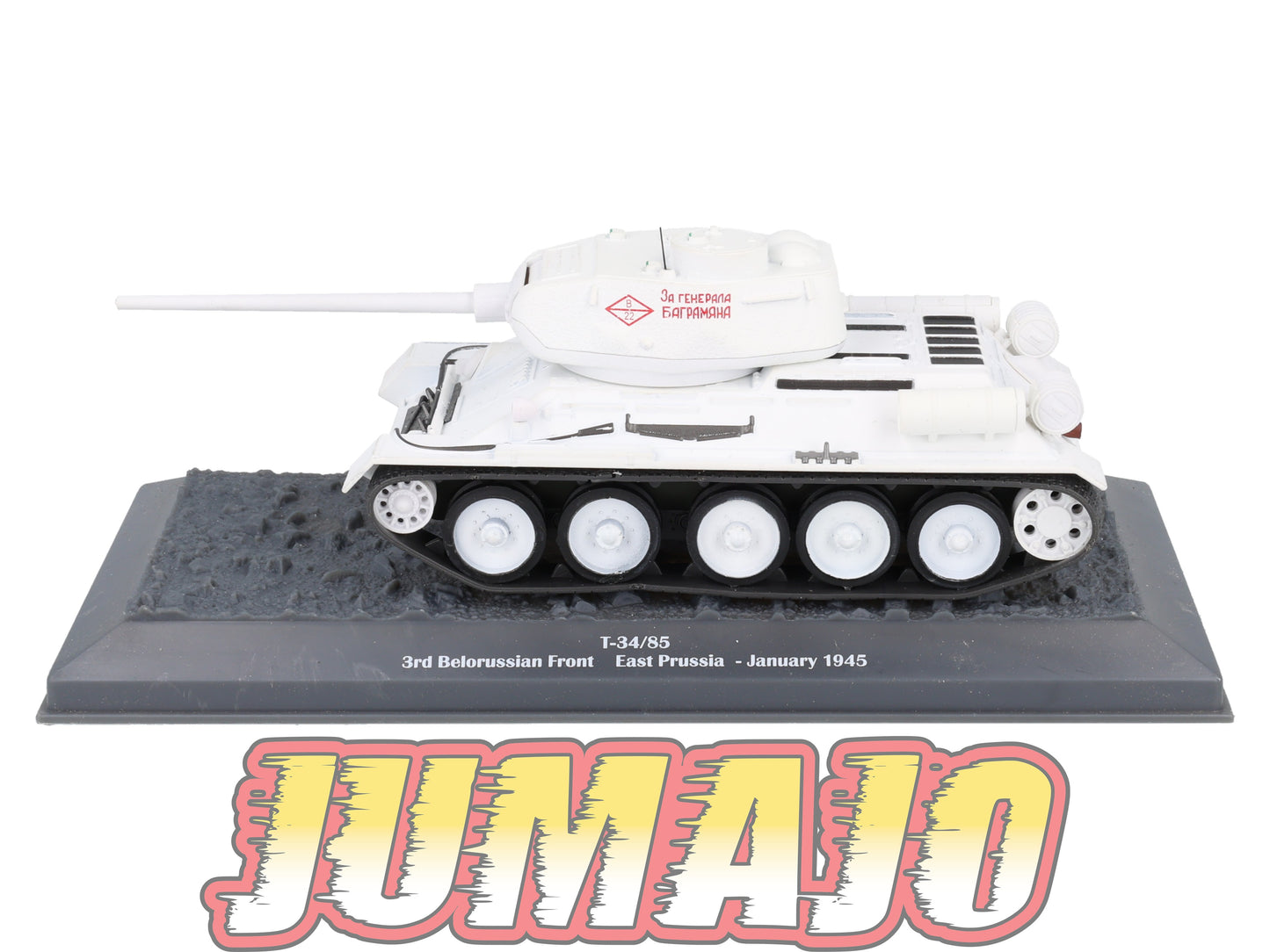 TK96 Tank Altaya IXO 1/43 WW2 : T-34/85 3rd Belorussian Front east Prussia 1945 January