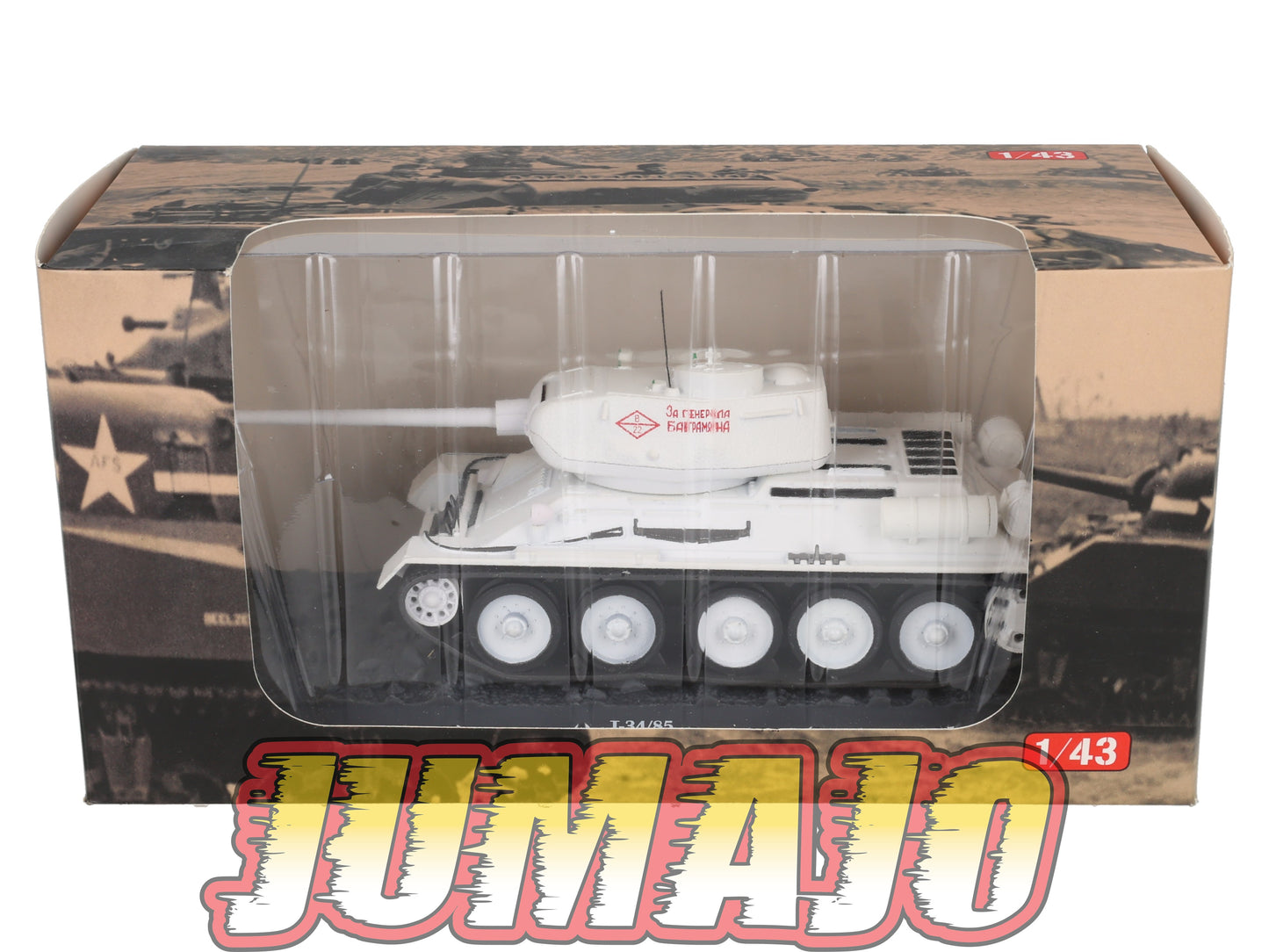 TK96 Tank Altaya IXO 1/43 WW2 : T-34/85 3rd Belorussian Front east Prussia 1945 January