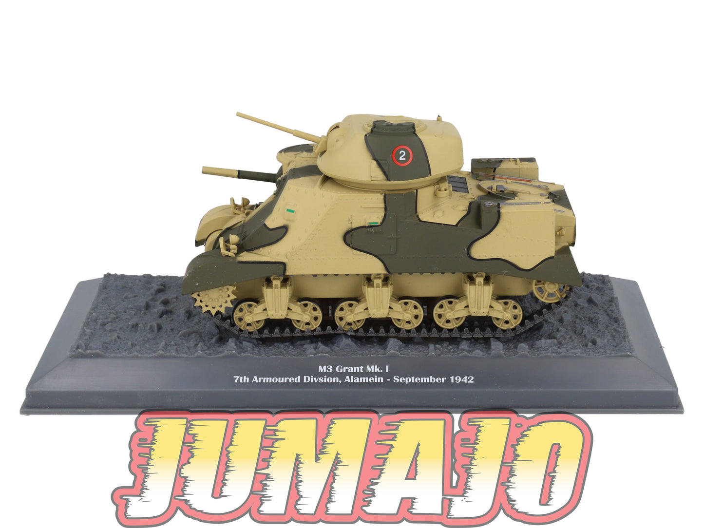 TK98 Tank Altaya IXO 1/43 WW2 : M3 grant Mk.I Alamein 1942 September