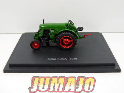 TR110 Tracteur 1/43 universal Hobbies n° 115 Simar T100A 1958