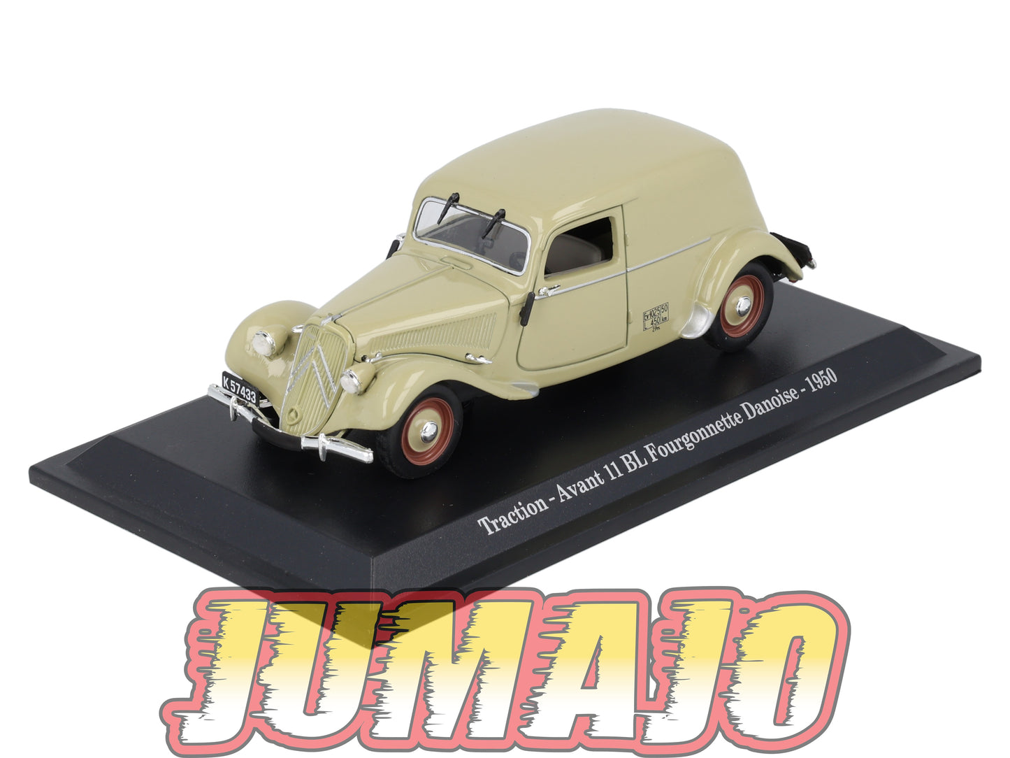 TRA10 Voiture 1/43 Atlas NOREV Traction Avant 11 BL Fourgonnette Danoise 1950