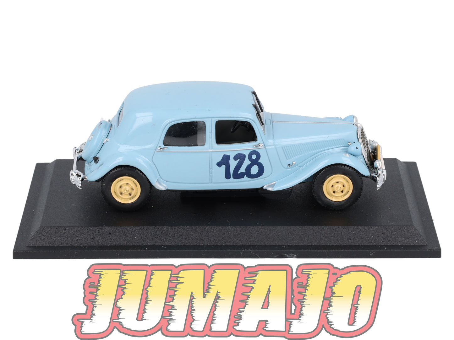 TRA11 Voiture 1/43 Atlas NOREV Traction Avant 15 Six Rallye de Sestrières 1951 #128