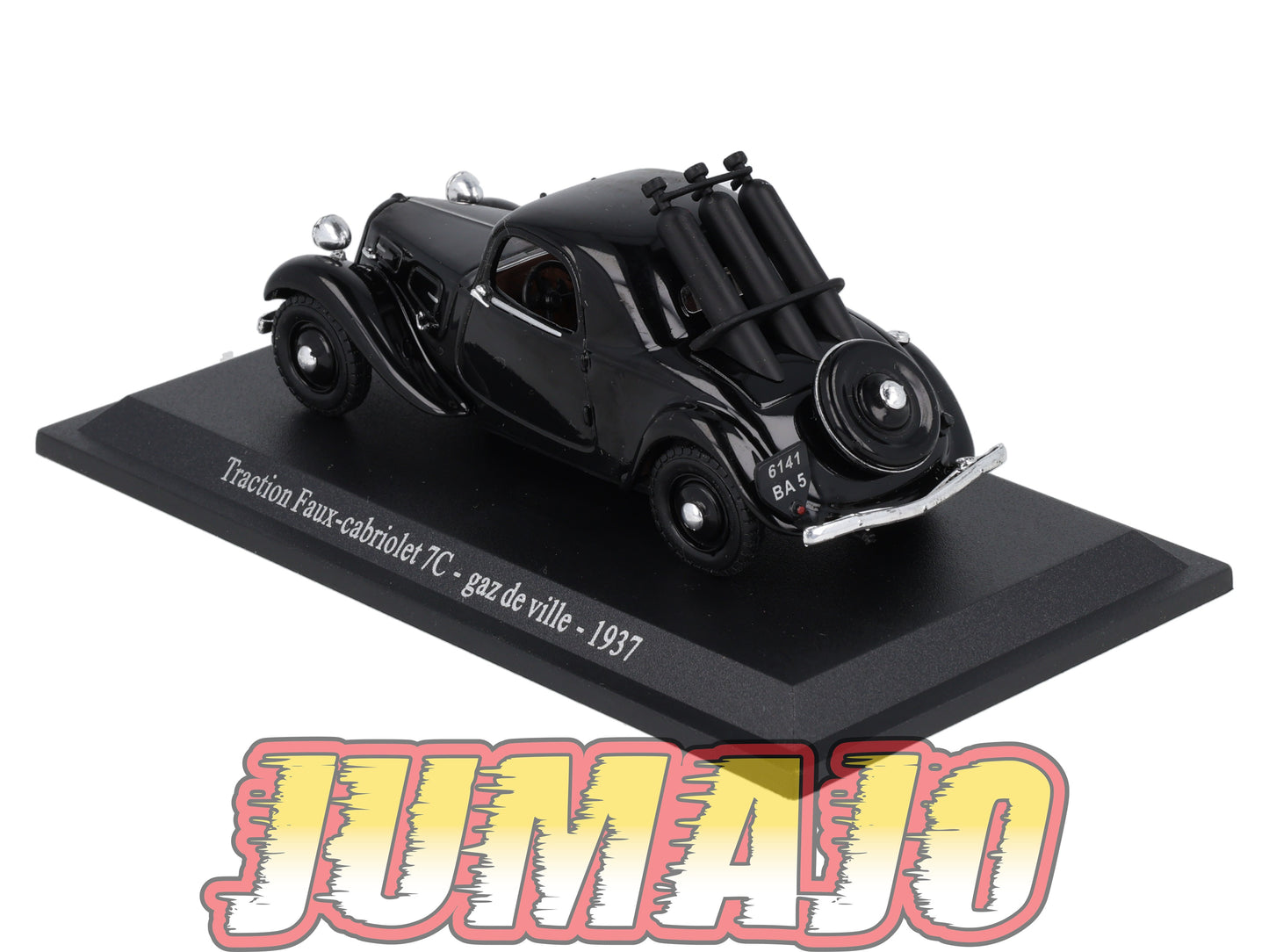 TRA12 Voiture 1/43 Atlas NOREV Traction Faux Cabriolet 7C Gaz De Ville 1937