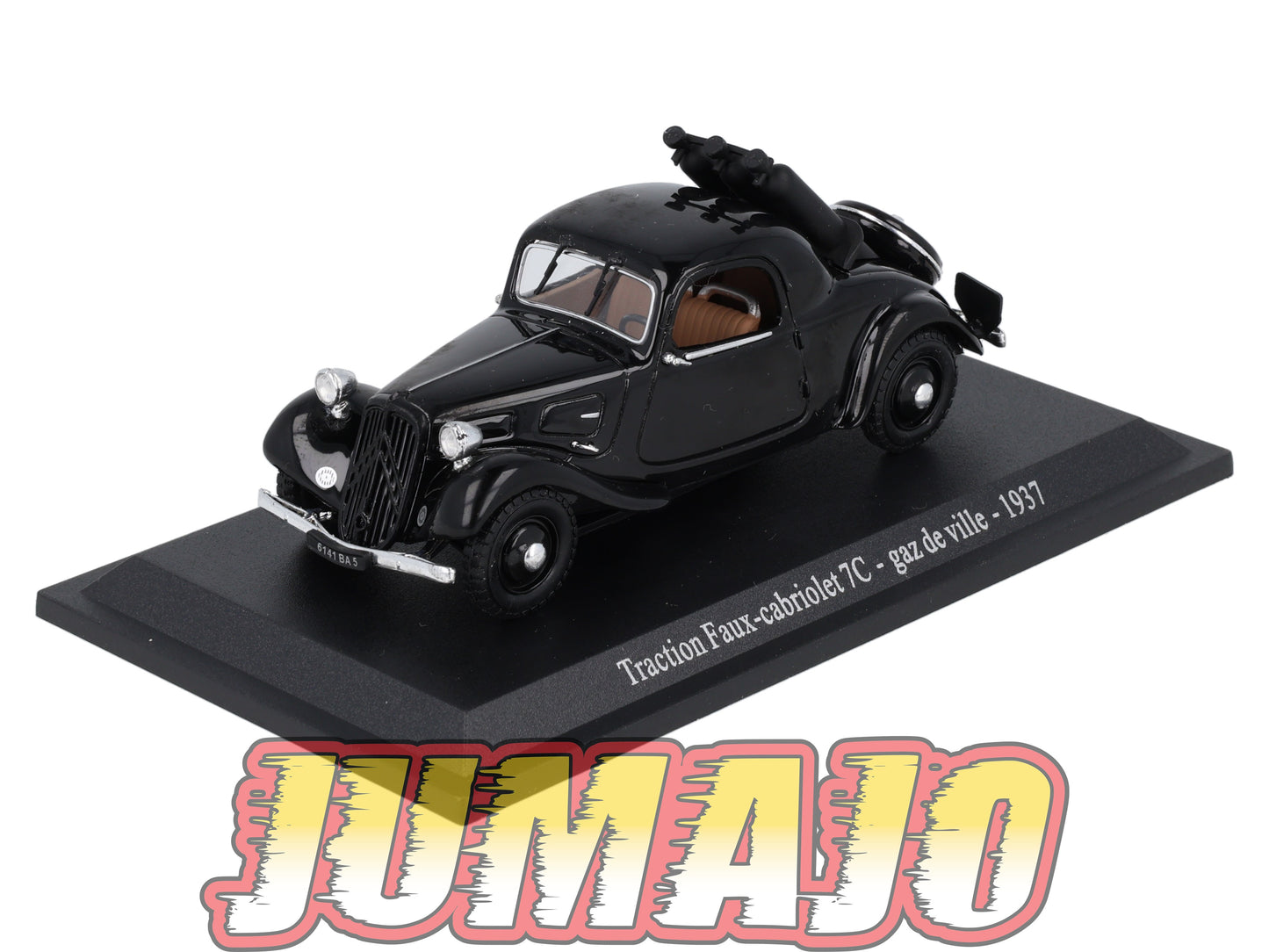 TRA12 Voiture 1/43 Atlas NOREV Traction Faux Cabriolet 7C Gaz De Ville 1937
