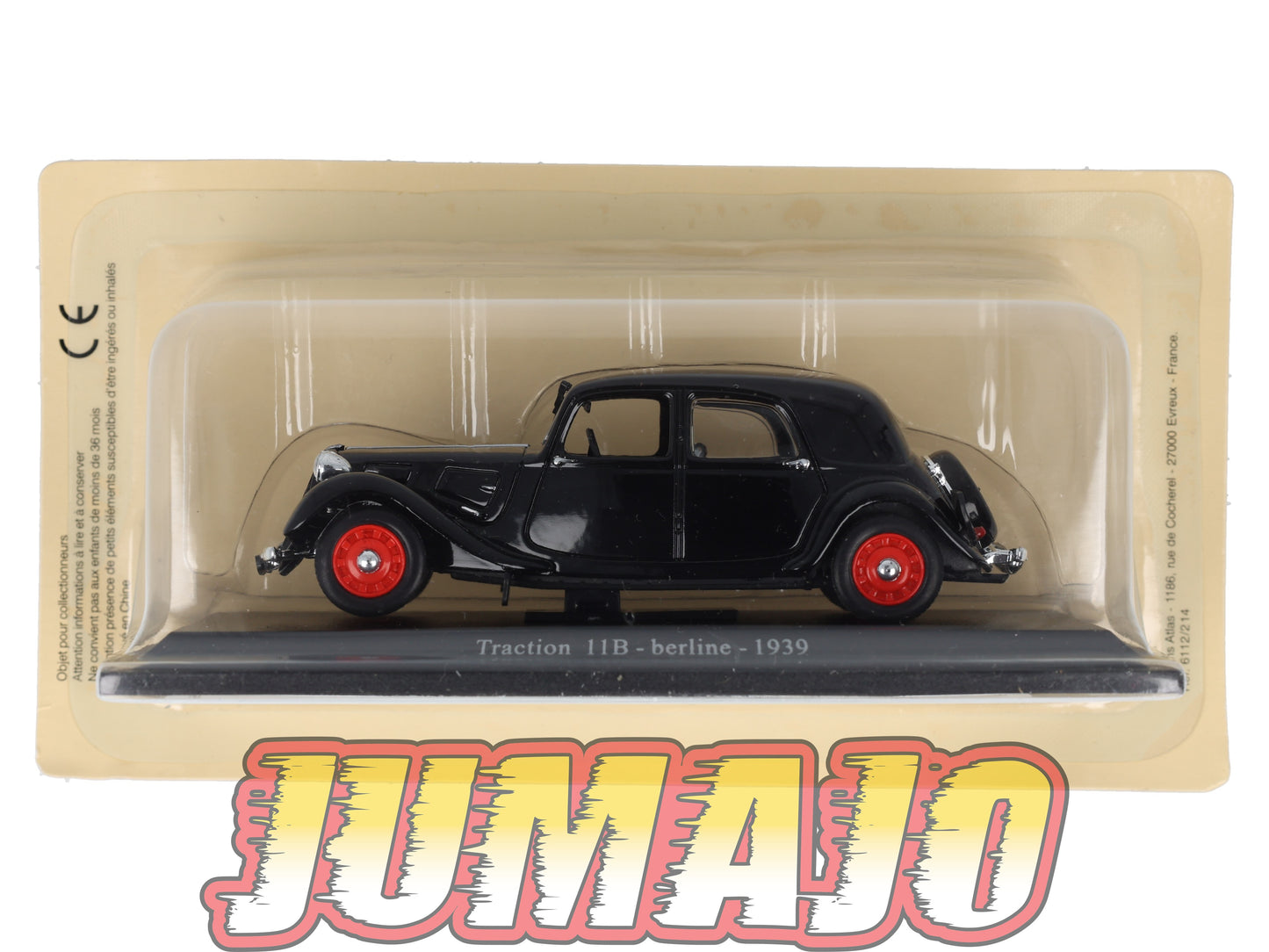 TRA14 Voiture 1/43 Atlas NOREV Traction 11B Berline 1939