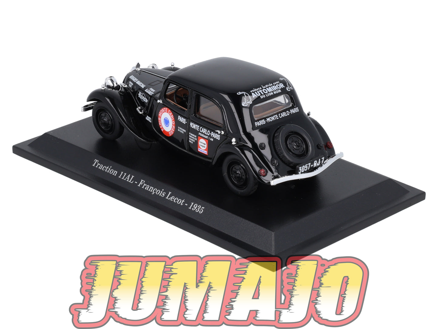 TRA15 Voiture 1/43 Atlas NOREV Traction 11AL François Lecot 1935