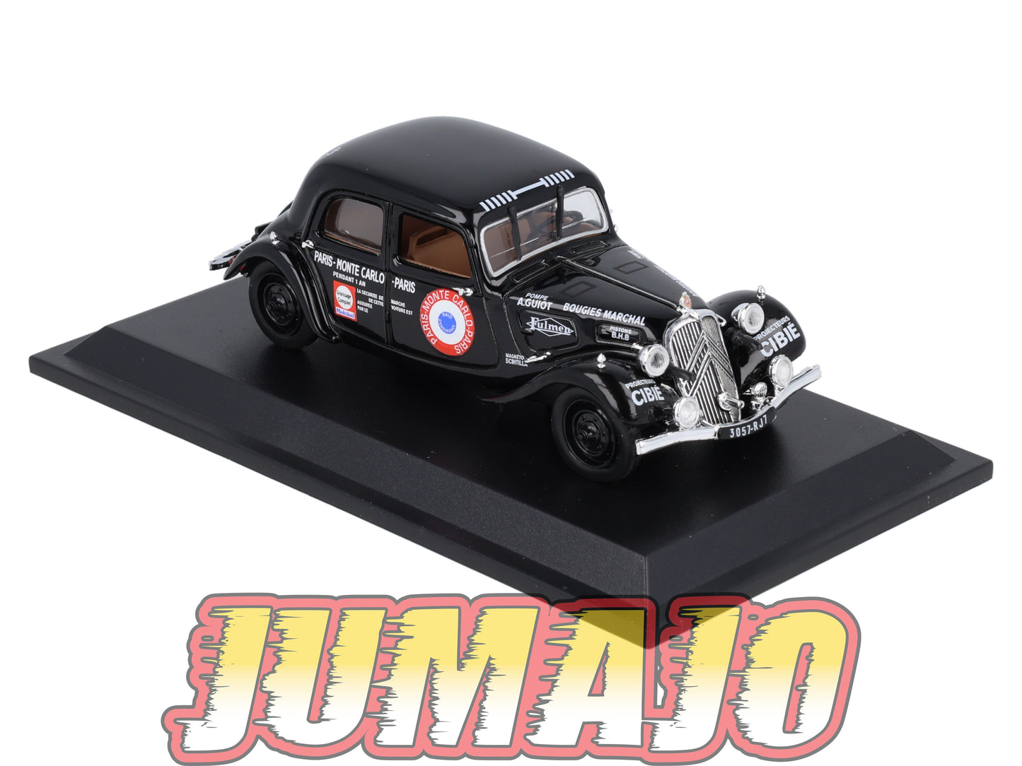 TRA15 Voiture 1/43 Atlas NOREV Traction 11AL François Lecot 1935