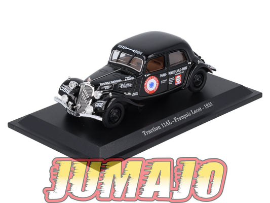 TRA15 Voiture 1/43 Atlas NOREV Traction 11AL François Lecot 1935