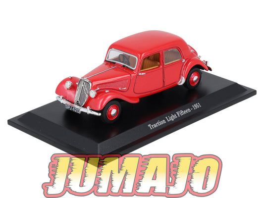TRA16 Voiture 1/43 Atlas NOREV : Traction Light Fifteen 1951