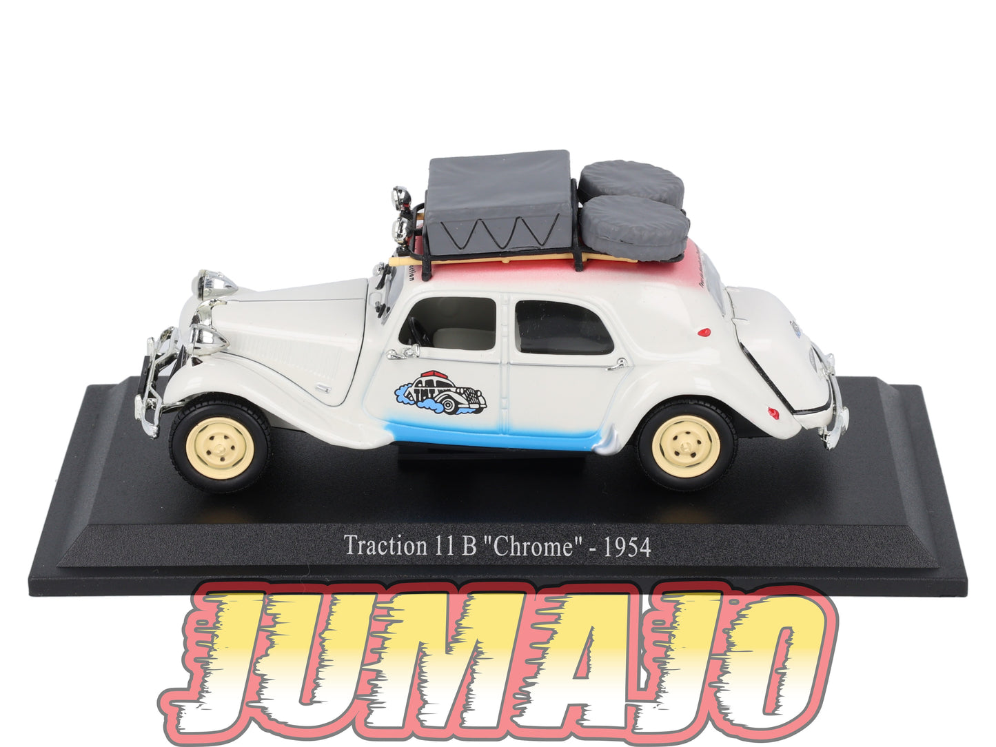 TRA17 Voiture 1/43 Atlas NOREV Traction 11B Chrome 1954