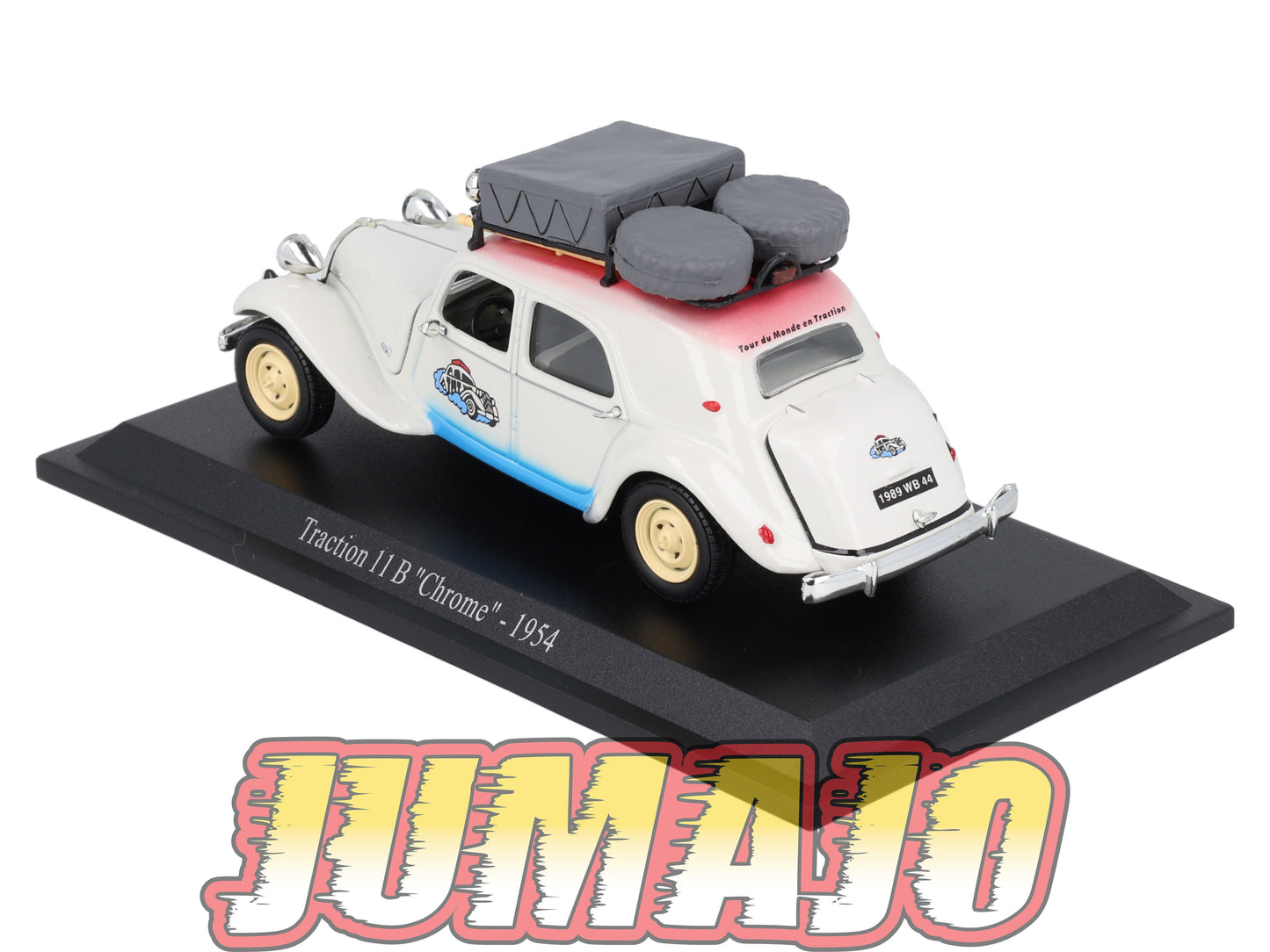 TRA17 Voiture 1/43 Atlas NOREV Traction 11B Chrome 1954