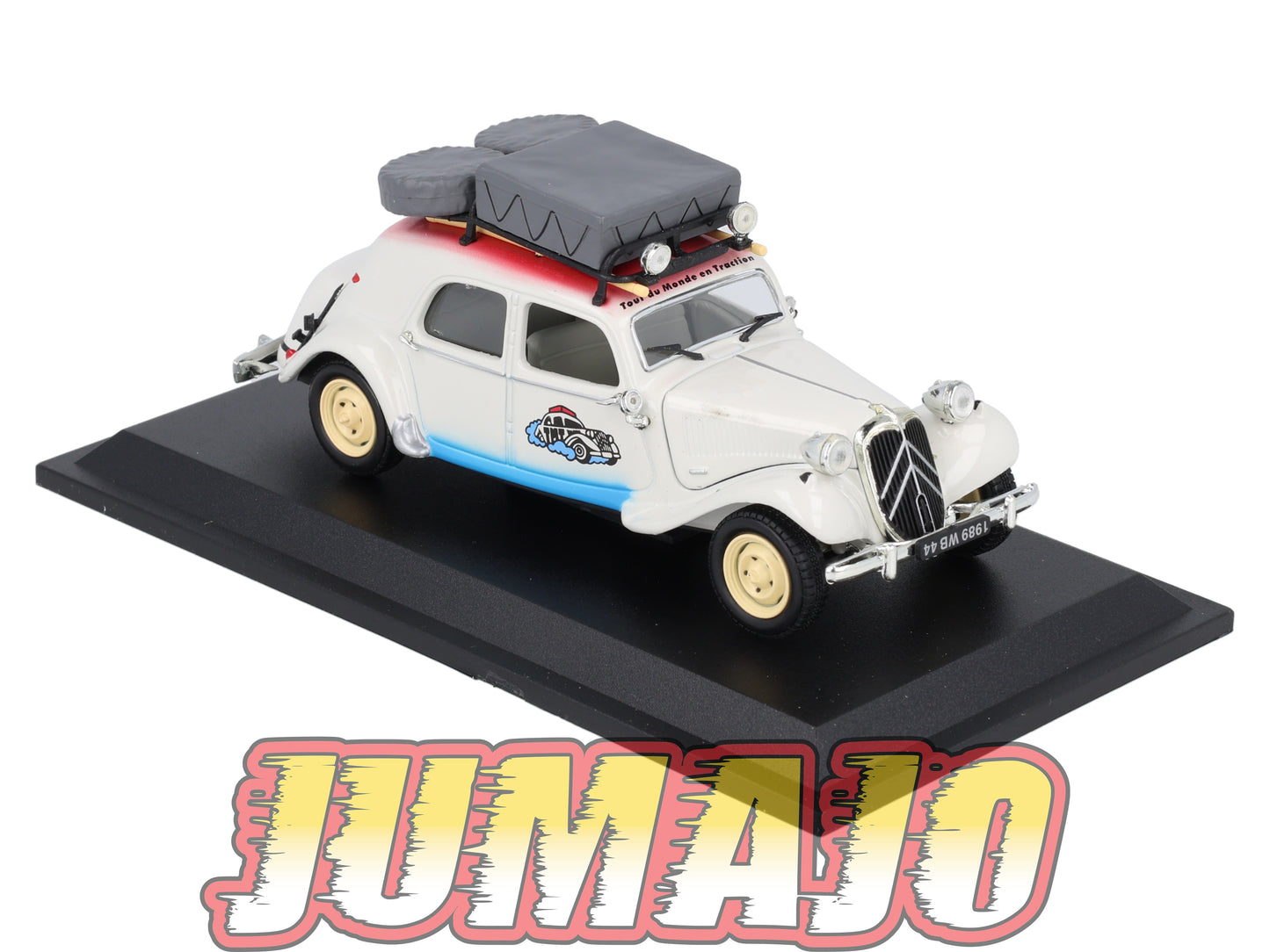 TRA17 Voiture 1/43 Atlas NOREV Traction 11B Chrome 1954