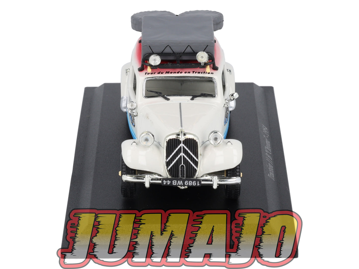 TRA17 Voiture 1/43 Atlas NOREV Traction 11B Chrome 1954