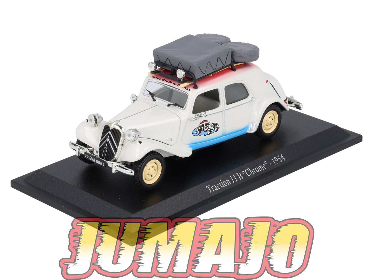 TRA17 Voiture 1/43 Atlas NOREV Traction 11B Chrome 1954