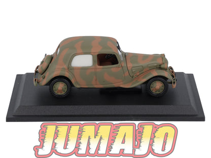 TRA18 Voiture 1/43 Atlas NOREV Traction 11 BL Militaire 1940