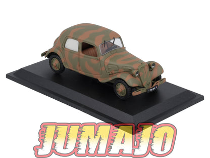 TRA18 Voiture 1/43 Atlas NOREV Traction 11 BL Militaire 1940