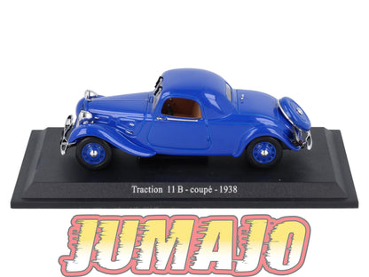 TRA20 Voiture 1/43 Atlas NOREV Traction 11B Coupé 1938