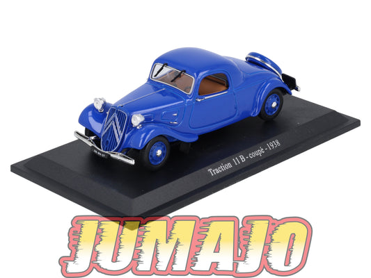 TRA20 Voiture 1/43 Atlas NOREV Traction 11B Coupé 1938