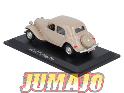 TRA22 Voiture 1/43 Atlas NOREV Traction 11 BL Belge 1951