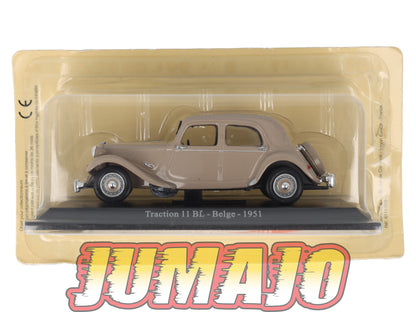 TRA22 Voiture 1/43 Atlas NOREV Traction 11 BL Belge 1951