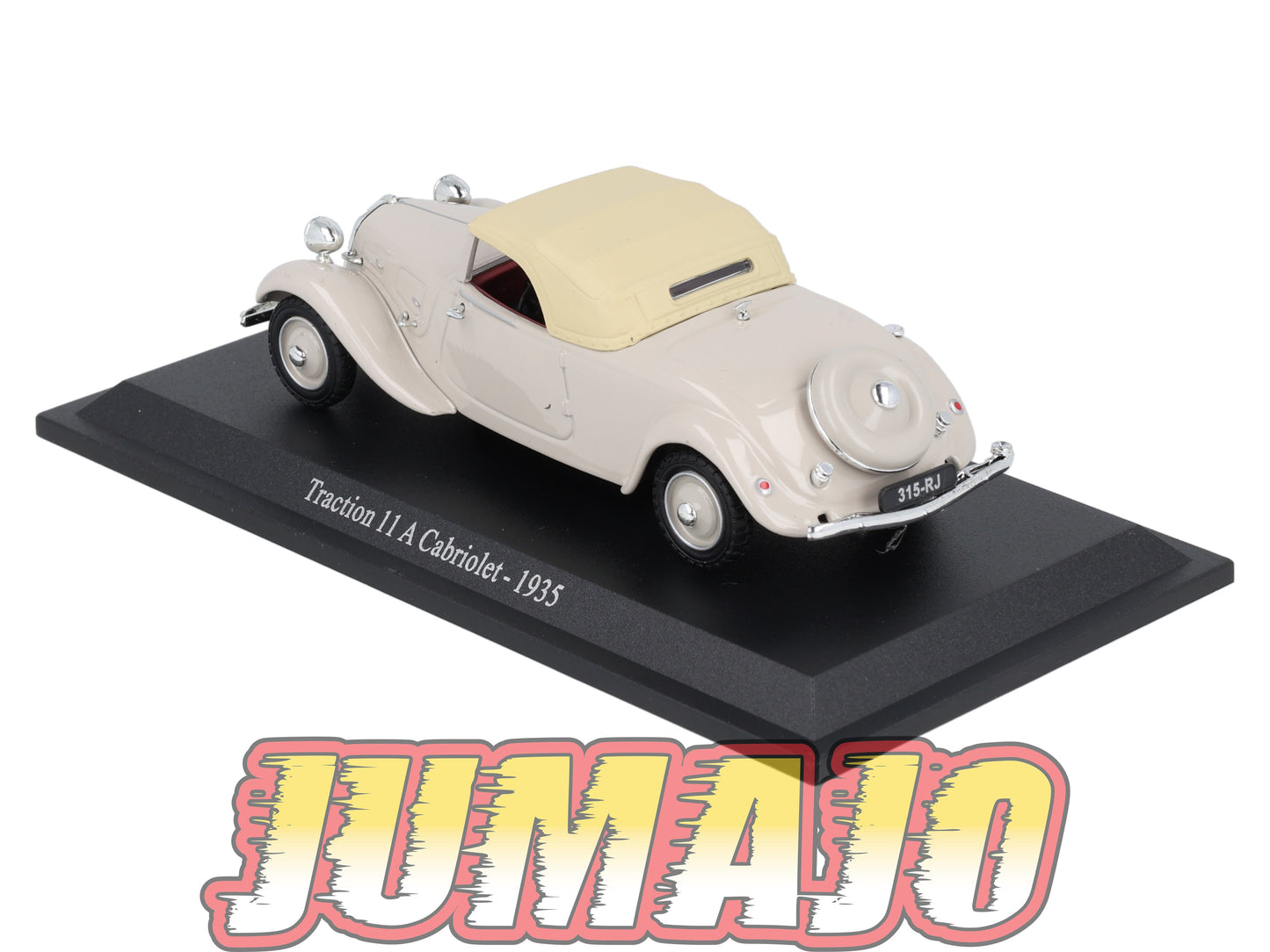 TRA23 Voiture 1/43 Atlas NOREV Traction 11 A Cabriolet 1935