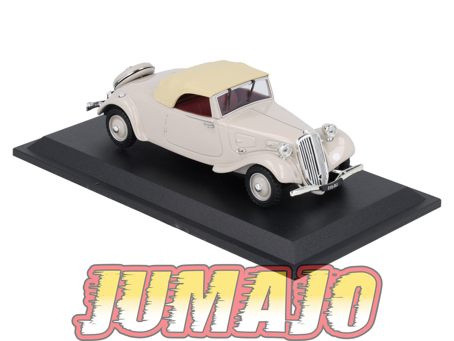 TRA23 Voiture 1/43 Atlas NOREV Traction 11 A Cabriolet 1935