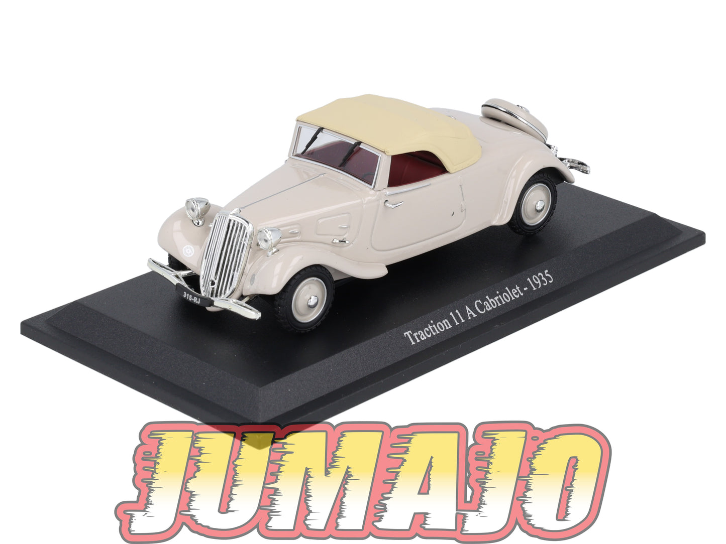 TRA23 Voiture 1/43 Atlas NOREV Traction 11 A Cabriolet 1935