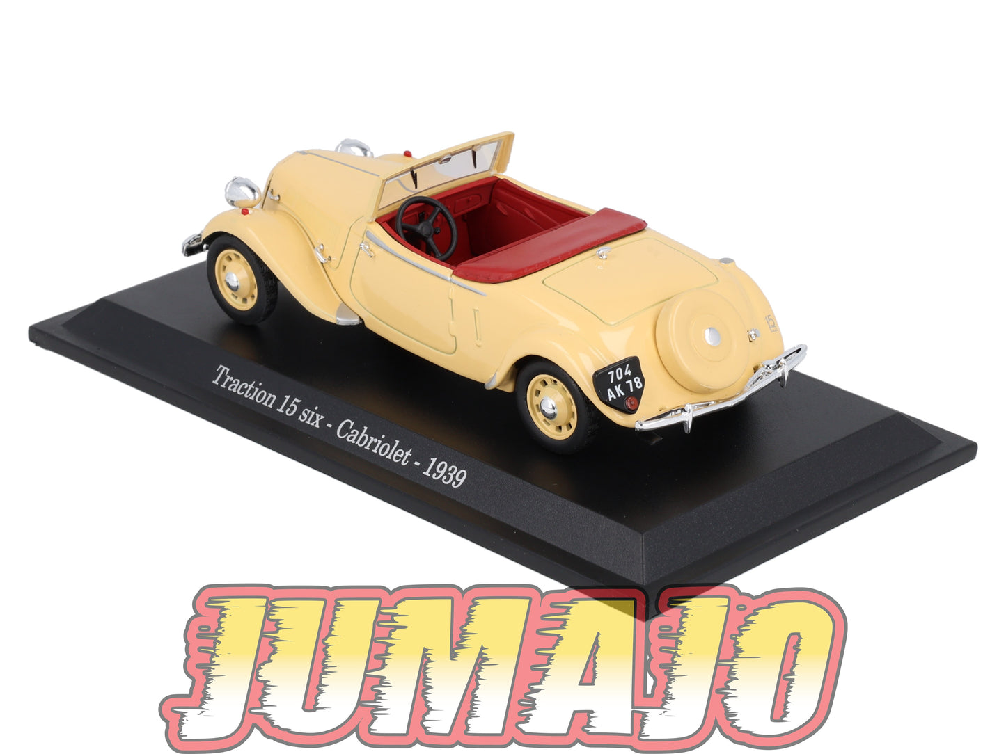 TRA24 Voiture 1/43 Atlas NOREV Traction 15 Six Cabriolet 1939