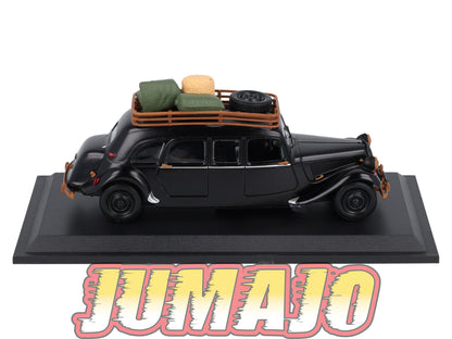 TRA25 Voiture 1/43 Atlas NOREV Traction 15 Six Taxi De Brousse Viêt Nam 1954