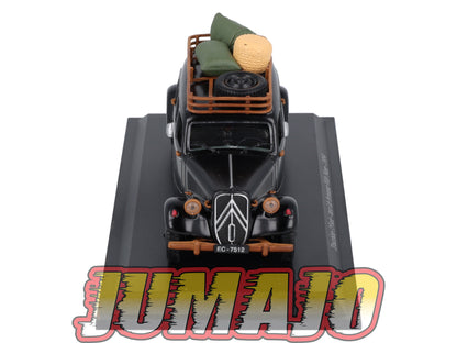 TRA25 Voiture 1/43 Atlas NOREV Traction 15 Six Taxi De Brousse Viêt Nam 1954