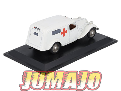 TRA26 Voiture 1/43 Atlas NOREV Traction 11BL Fourgonette Ambulance 1937