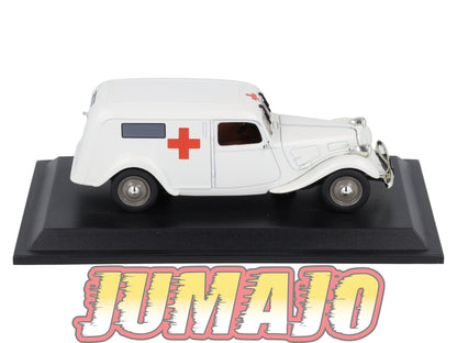 TRA26 Voiture 1/43 Atlas NOREV Traction 11BL Fourgonette Ambulance 1937