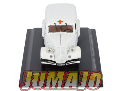 TRA26 Voiture 1/43 Atlas NOREV Traction 11BL Fourgonette Ambulance 1937
