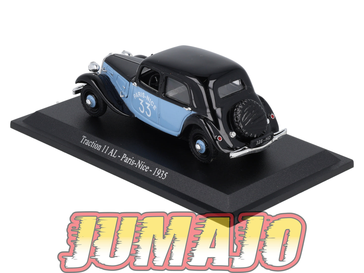 TRA28 Voiture 1/43 Atlas NOREV Traction 11 AL Paris-Nice 1935