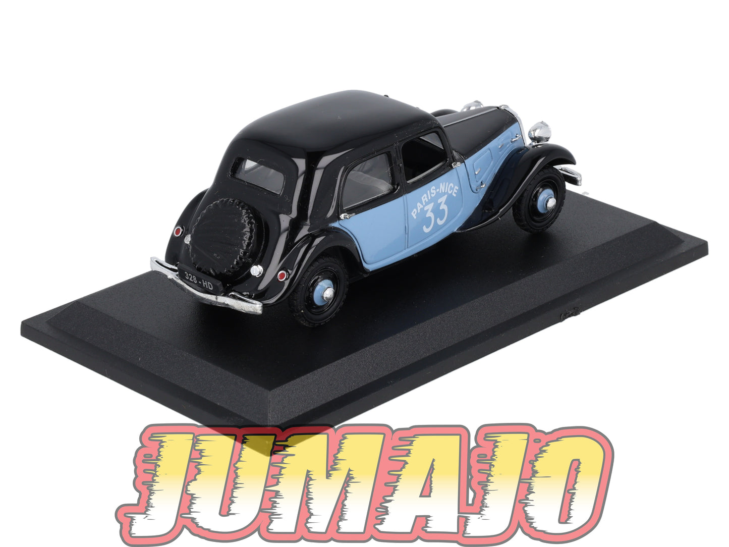 TRA28 Voiture 1/43 Atlas NOREV Traction 11 AL Paris-Nice 1935