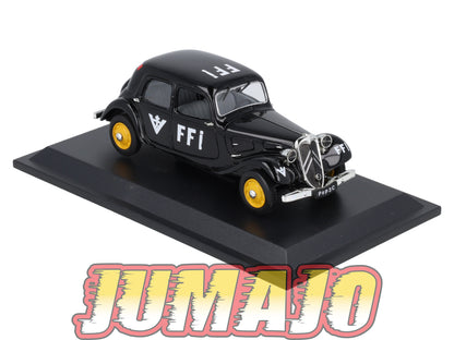 TRA2 Voiture 1/43 Atlas NOREV Traction 11 Légère FFi 1944