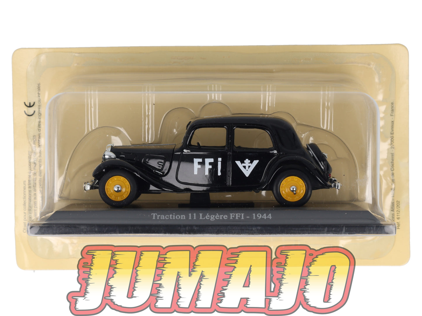TRA2 Voiture 1/43 Atlas NOREV Traction 11 Légère FFi 1944