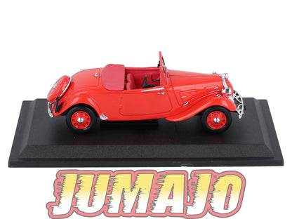 TRA30 Voiture 1/43 Atlas NOREV Traction Light Fifteen Roadster 1938