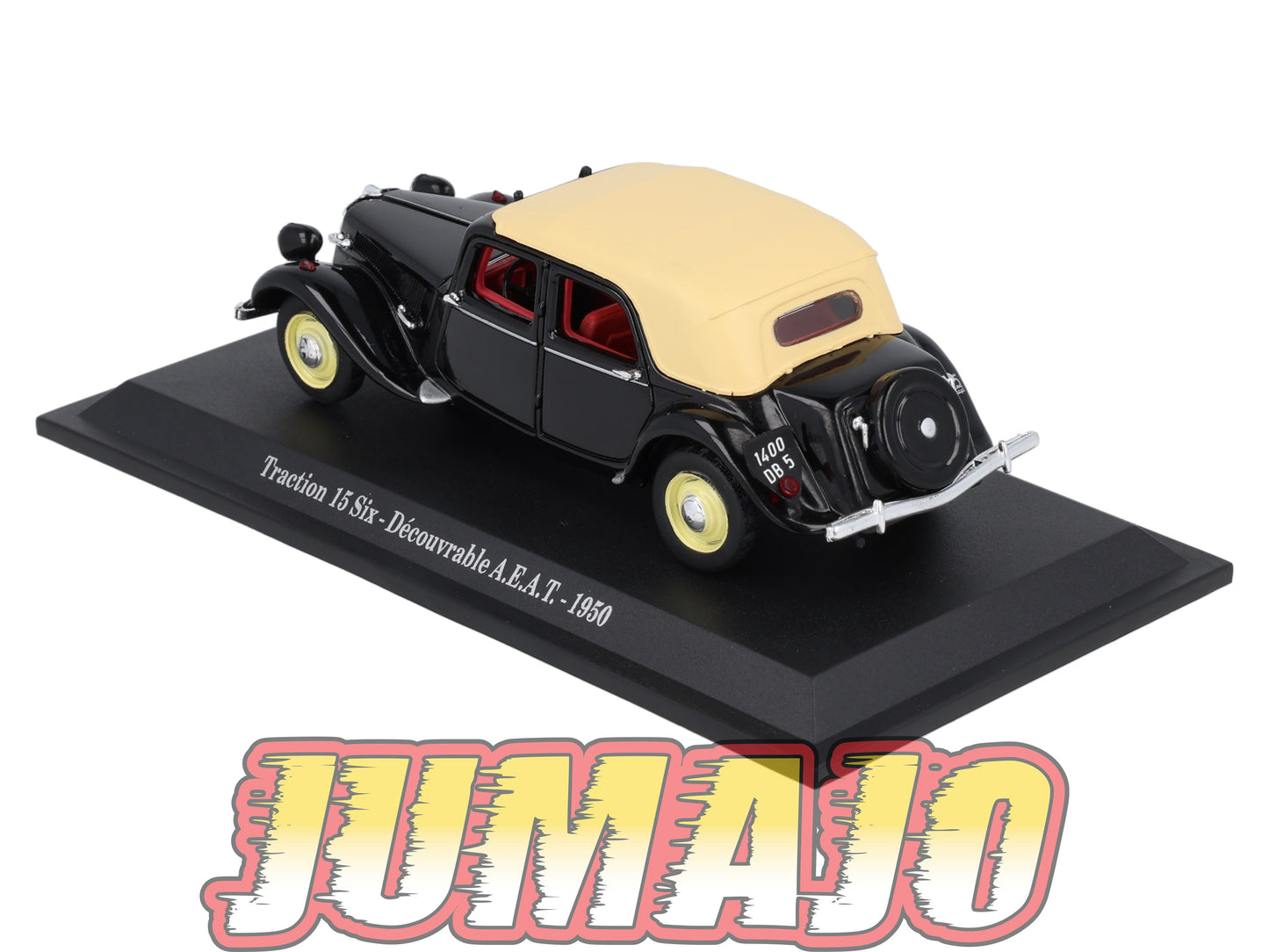 TRA33 Voiture 1/43 Atlas NOREV Traction 15 Six Découvrable  A.E.A.T 1950