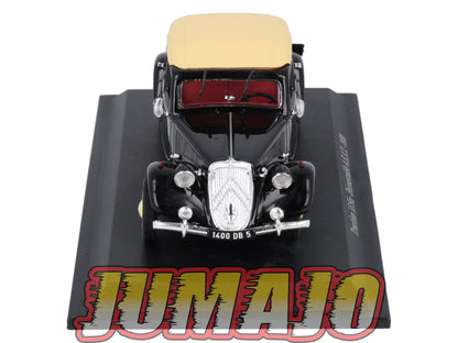TRA33 Voiture 1/43 Atlas NOREV Traction 15 Six Découvrable  A.E.A.T 1950