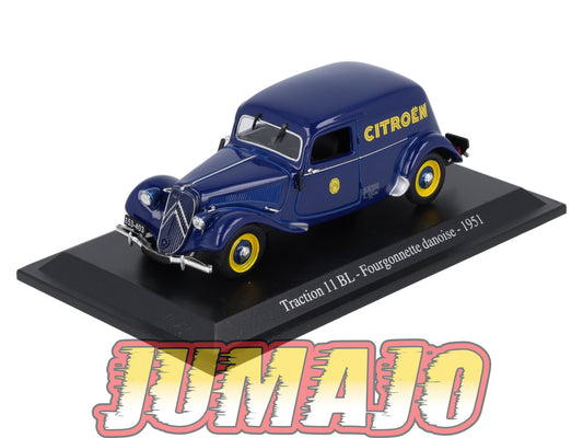 TRA34 Voiture 1/43 Atlas NOREV Traction 11 BL Limousine Danoise 1951
