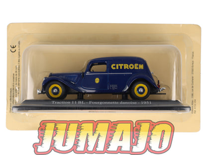 TRA34 Voiture 1/43 Atlas NOREV Traction 11 BL Limousine Danoise 1951