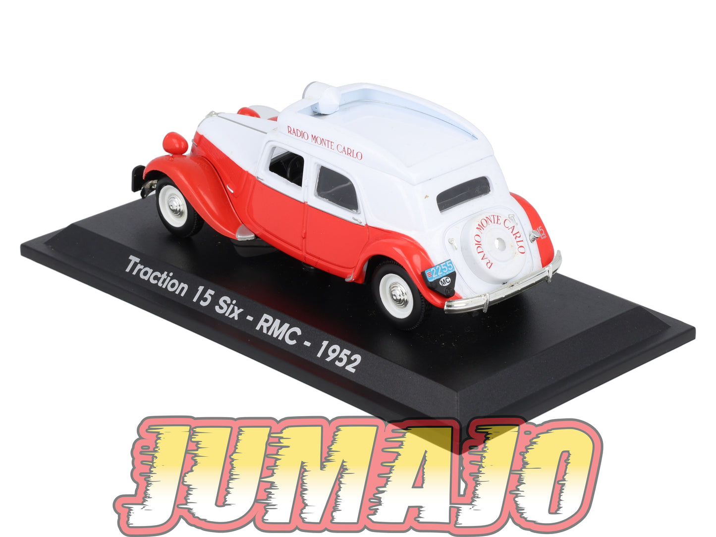 TRA38 Voiture 1/43 Atlas NOREV Traction 15 Six Radio Monté Carlo 1952