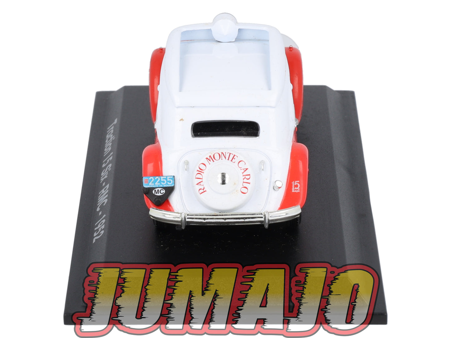TRA38 Voiture 1/43 Atlas NOREV Traction 15 Six Radio Monté Carlo 1952