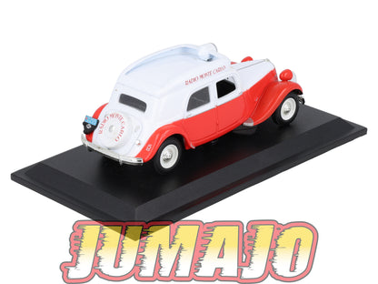 TRA38 Voiture 1/43 Atlas NOREV Traction 15 Six Radio Monté Carlo 1952